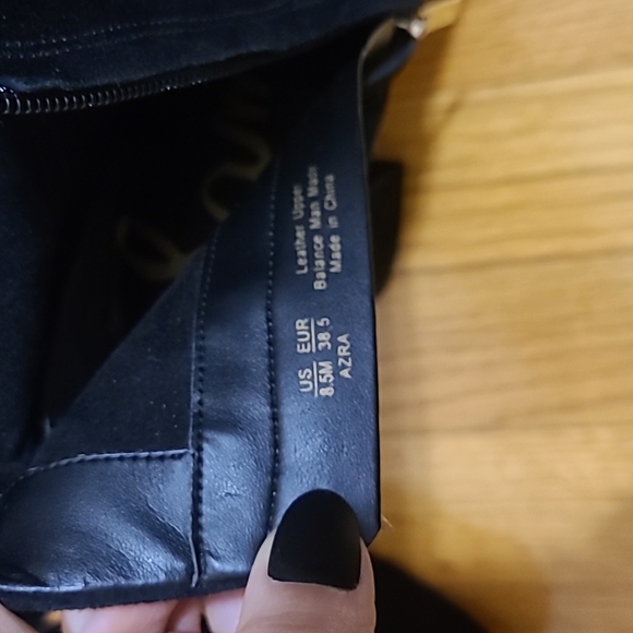 Sam Edelman Azra Black Suede platform booties - Picture 6 of 6